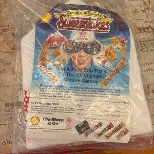 1988 Calgary Olympics Shell/Neilson "Get Into the Games" Sealed Promo Pack